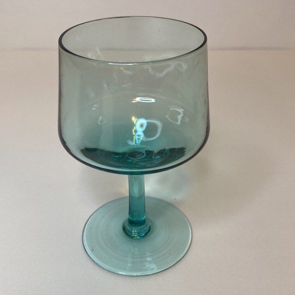 Set of 3 Liquor Glasses in Turquoise - Picture 2 of 3